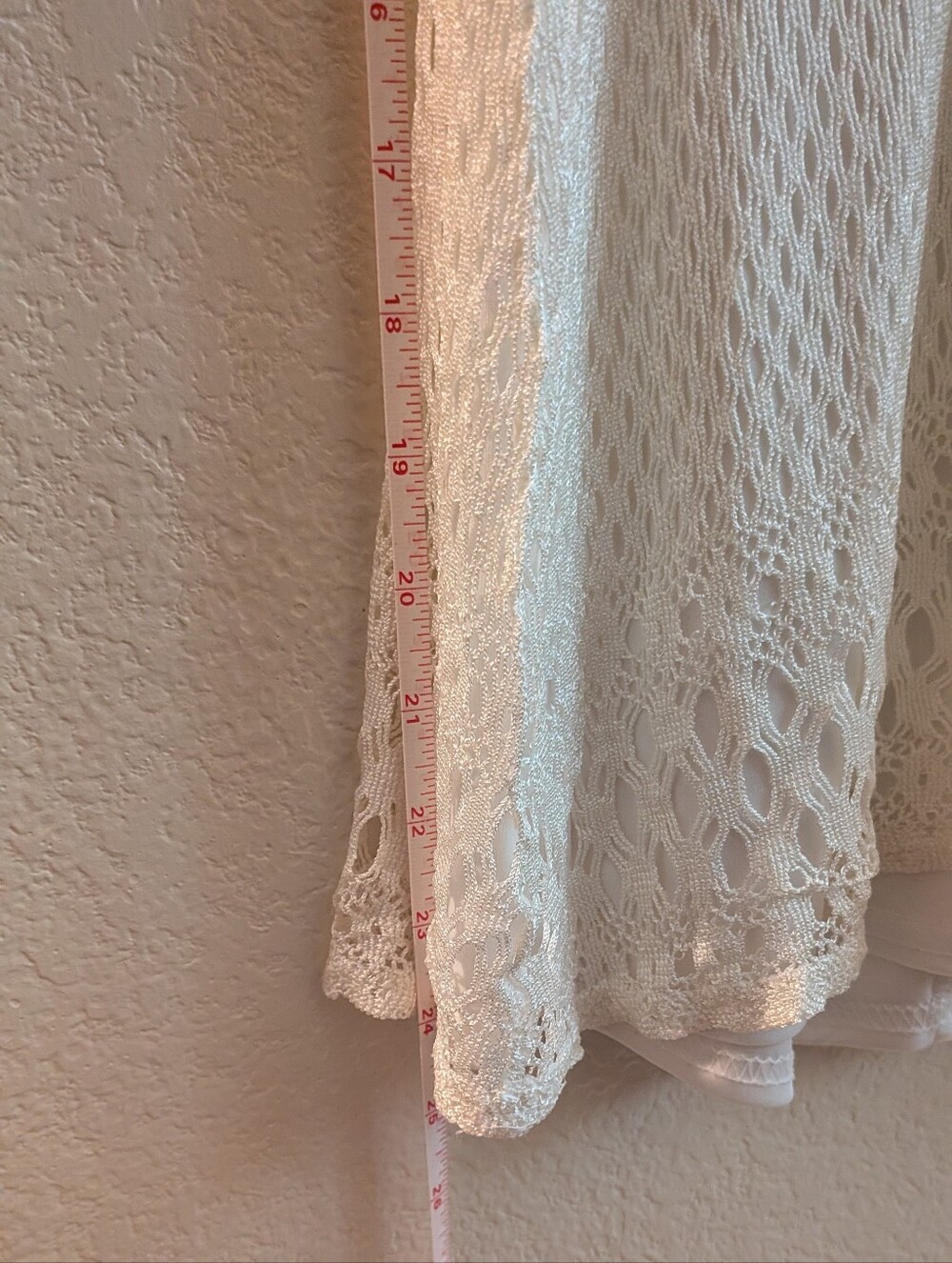 Knit Pattern Mini Dress - Picture 7 of 7